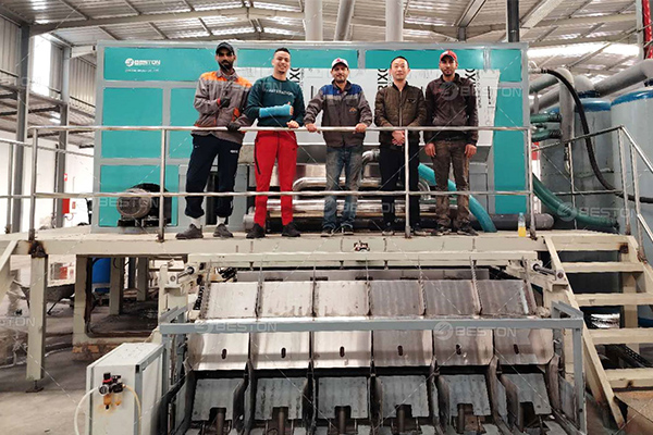 Morocco Customer Had a Good Feedback for Beston Pulp Moulded Machinery